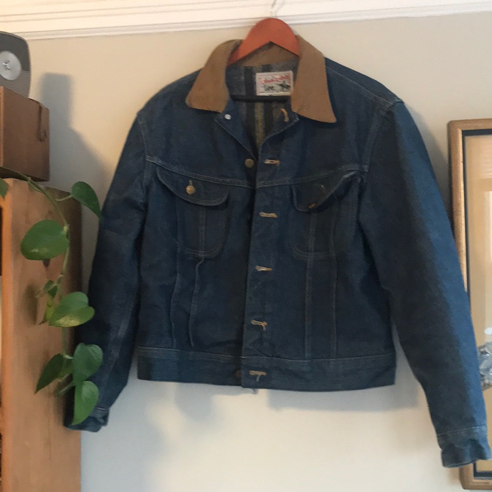 ⛈ VINTAGE LEE STORM RIDER DENIM JACKET⛈80’s baby